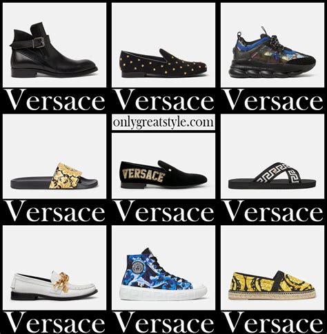 versace footwear mens|Versace new shoes 2021.